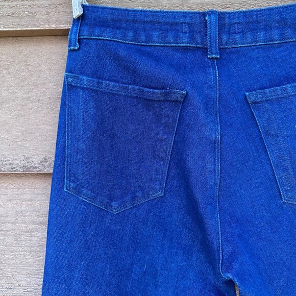 J Brand Bardot Womens 2-Way Stretch Denim Jeans Blue Slim Fit Mid-Rise Size 26 - Picture 12 of 13